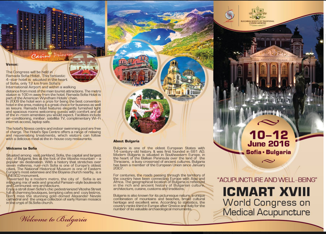 Συμμετοχή του Μ. Καράβη στο XVIII Συνέδριο της Παγκόσμιας Εταιρίας Ιατρικού Βελονισμού ICMART